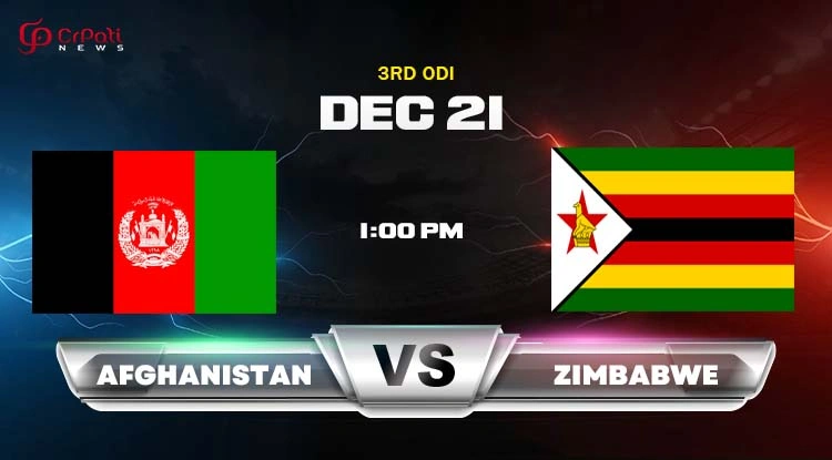 ZIM vs AFG 3rd ODI Match Prediction