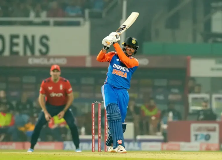 Abhishek Sharma during a match