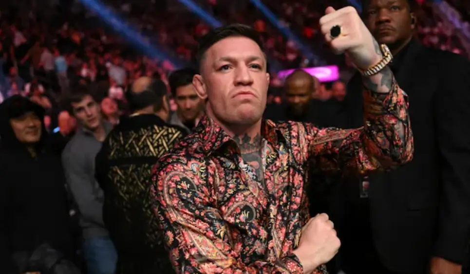 Conor McGregor during a boxing match