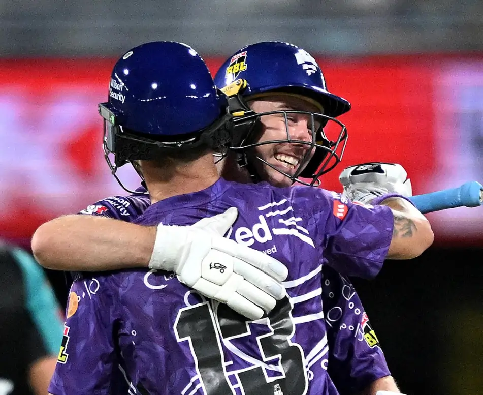 HUR vs HEA, 36th Match BBL(2024-25): Match Results| Scorecard| Award Winners| Stats hobart hurricanes players 1