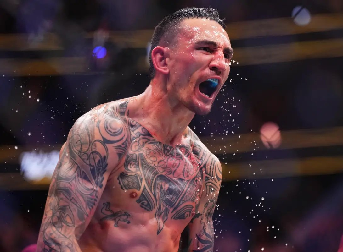 Max Holloway Teases A Rematch Against Charles Oliveira After 10 Years Max Holloway after UFC 300 win over Justin Gaethje