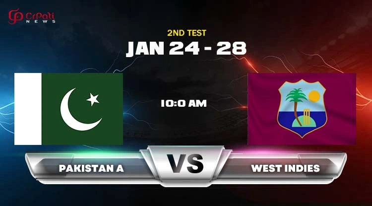 PAK vs WI Test Match