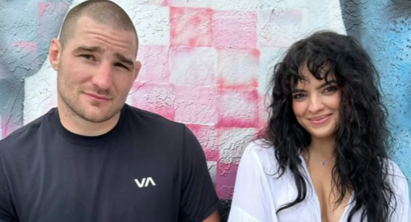 “Not a Republican or Democrat” Sean Strickland Opens Up On Nina Drama’s Political Beliefs Sean Strickland and Nina Drama
