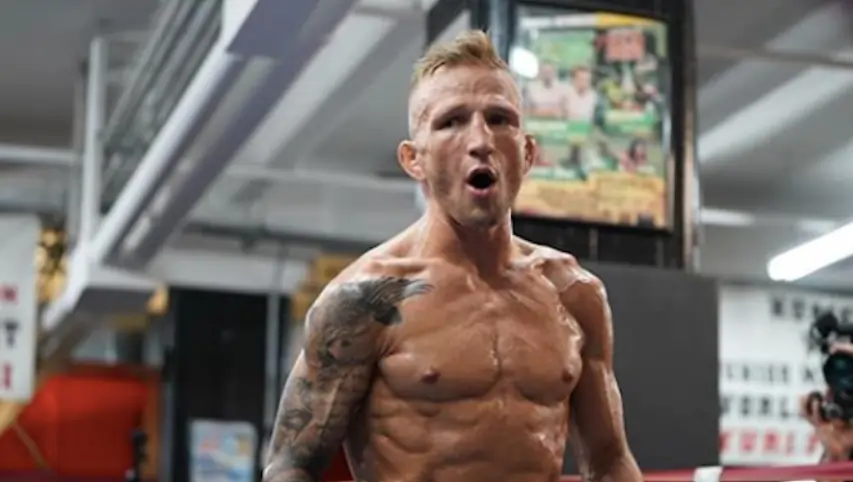 “He’s Faster,” Ex-UFC Champ Thinks This Fighter Can Dethrone Merab Dvalishvili TJ Dillashaw during training
