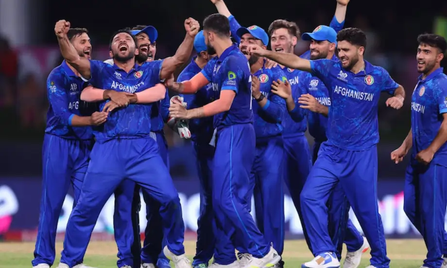 Afghanistan vs Australia, Match 10th, ICC Champions Trophy 2025: Weather Forecast And Pitch Report Afghanistan Cricket team players during a match