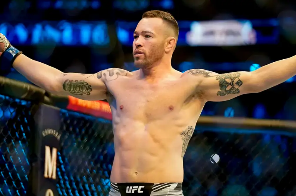 “He loves to hide under rings” Colby Covington Took A Jibe At Jon Jones Colby Covington during his fight