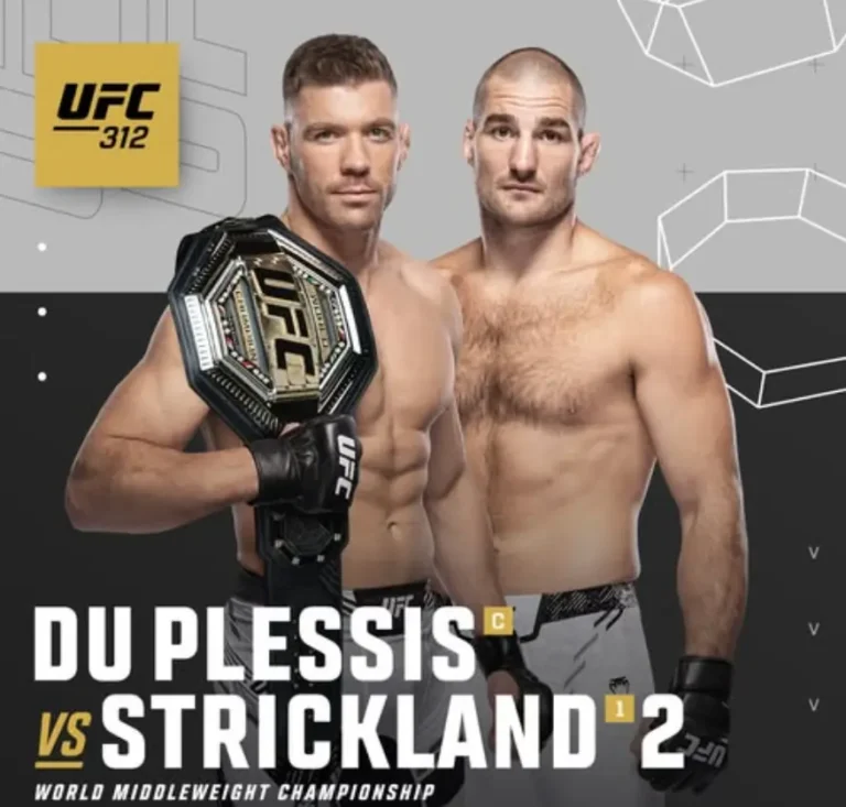 UFC 312: Du Plessis vs Strickland