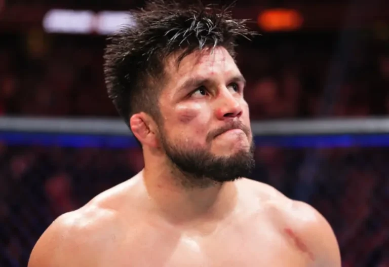 Henry Cejudo after his loss