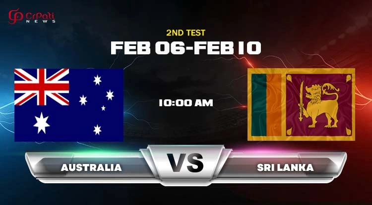 SRI vs AUS 2nd Test Match