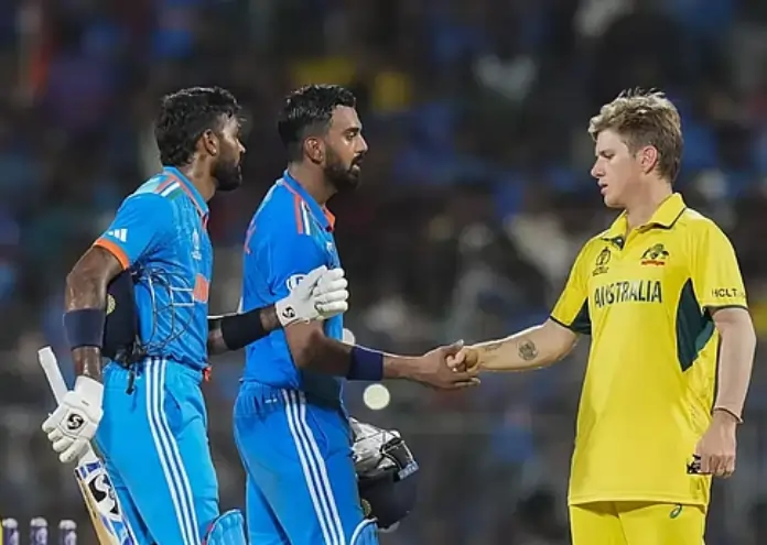 India vs Australia Semi-Final 1, ICC Champions Trophy 2025: Top Players To Look Out For In The Clash Hardik Pandya and KL Rahul shaking hands with Adam Zampa