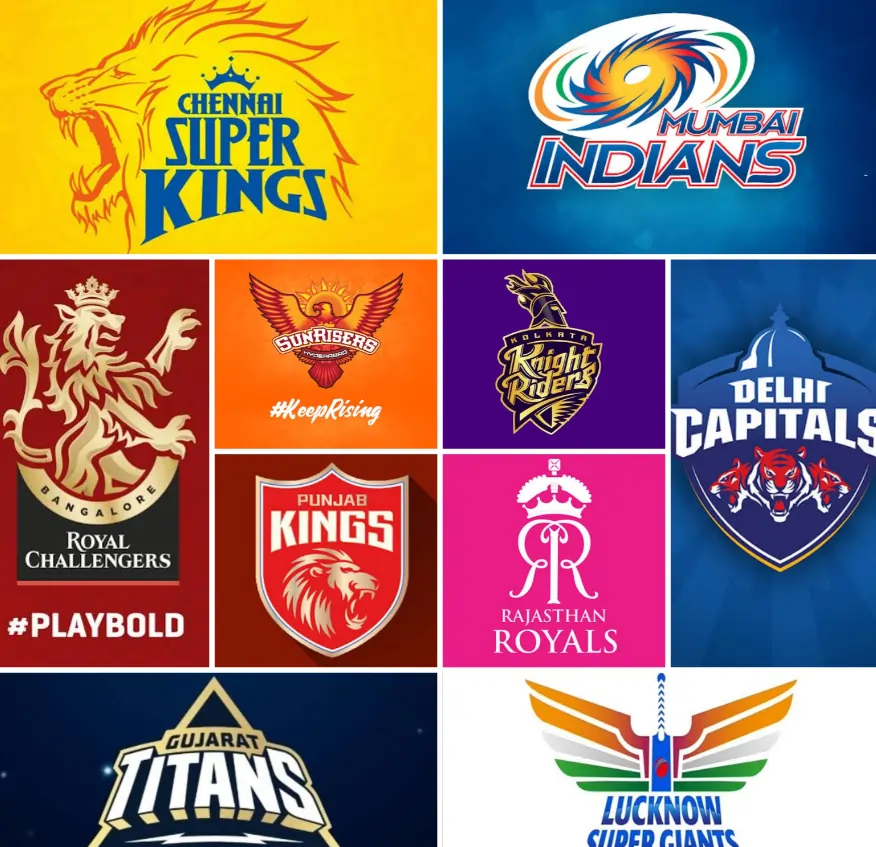 Which Is The Most Expensive/ Valuable IPL Franchise By Brand Value? CSK Or RCB? IPL Teams Logos