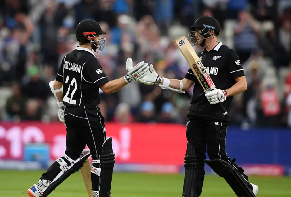 India vs New Zealand, Final: India’s Fortune Against New Zealand In ICC Matches Isn’t Great? Mitchell Santner and Kane Williamson during a match