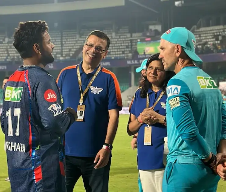 Sanjiv Goenka Shares A “Positive” Post On Social Media After LSG’s Loss To DC Sanjiv Goenka in talks with Rishabh Pant and Justin Langer