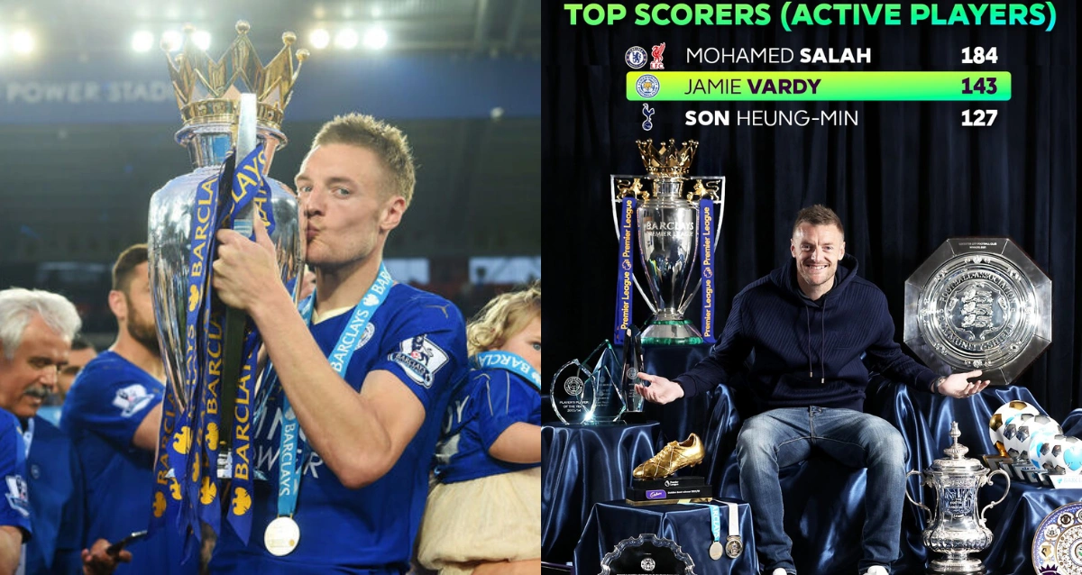 Jamie Vardy Leicester City Career