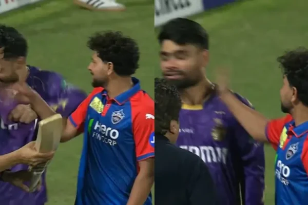 Kuldeep Yadav And Rinku Singh Slap Controversy Kuldeep Yadav and Rinku Singh slap controversy
