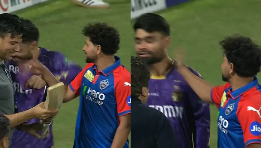 Kuldeep Yadav and Rinku Singh slap controversy