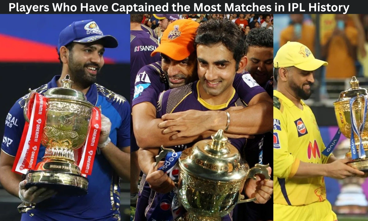 Players Captained Most IPL Matches