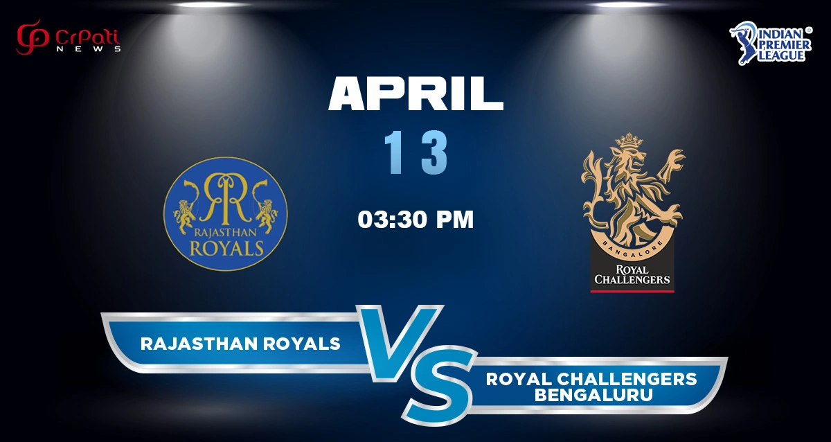 RR vs RCB Dream11 Prediction