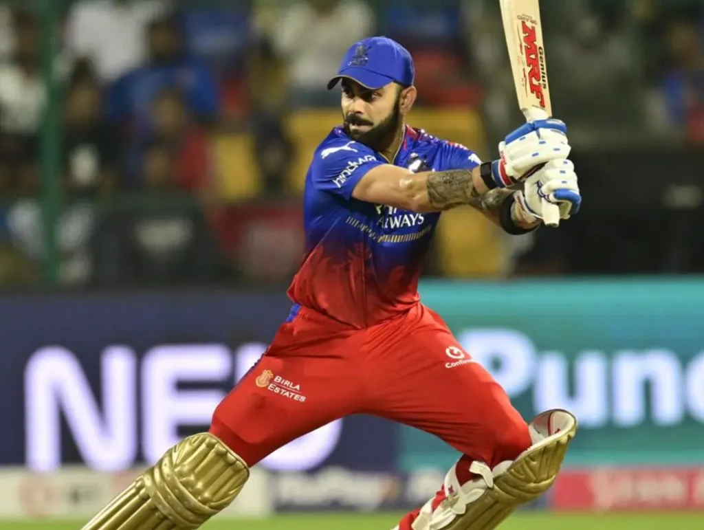 Virat Kohli during an IPL match