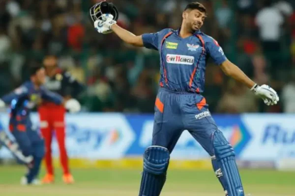 IPL 2025, Match 59th, LSG vs RCB: Weather Prediction And Pitch Report Avesh Khan celebrating an IPL match victory