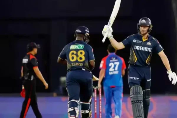 IPL 2025, Match 60th, DC vs GT: Weather Forecast And Pitch Report Jos Buttler and other players during an IPL match