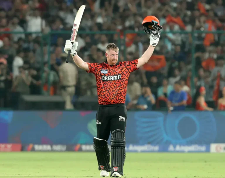 Heinrich Klaasen after scoring his century