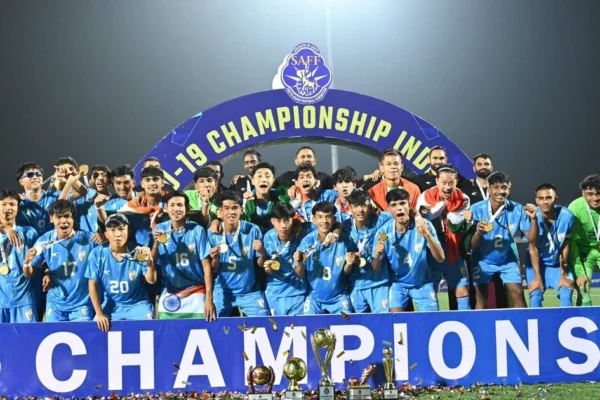 India U-19 Crowned SAFF 2025 Champions After Thrilling Penalty Win Over Bangladesh India U-19 Football Team Won SAFF