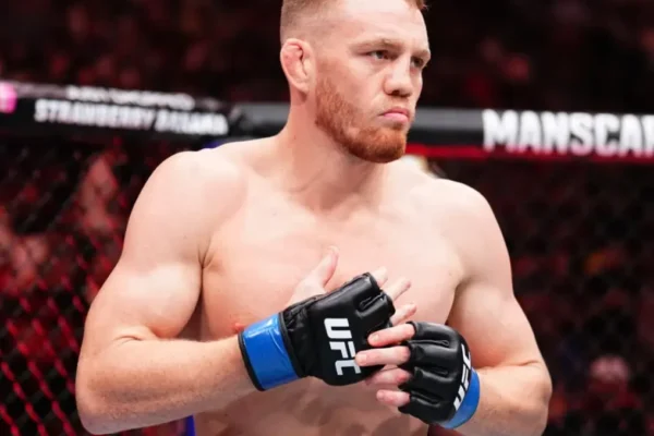 Jack Della Maddalena during his fight