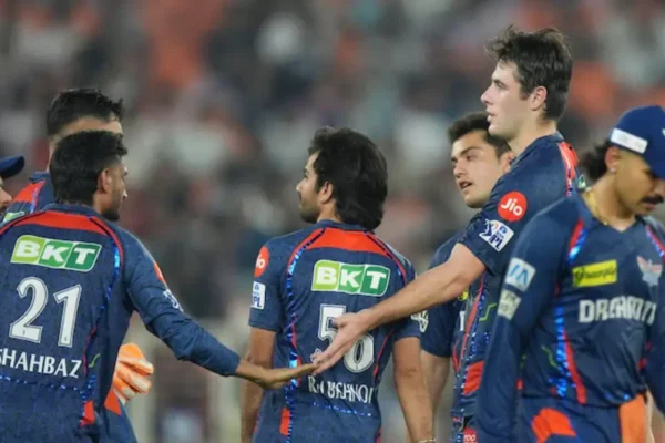 IPL 2025, Match 64th, GT vs LSG: Match Results| Award Winners| Captains’ Corner| POTM LSG team players during an IPL match