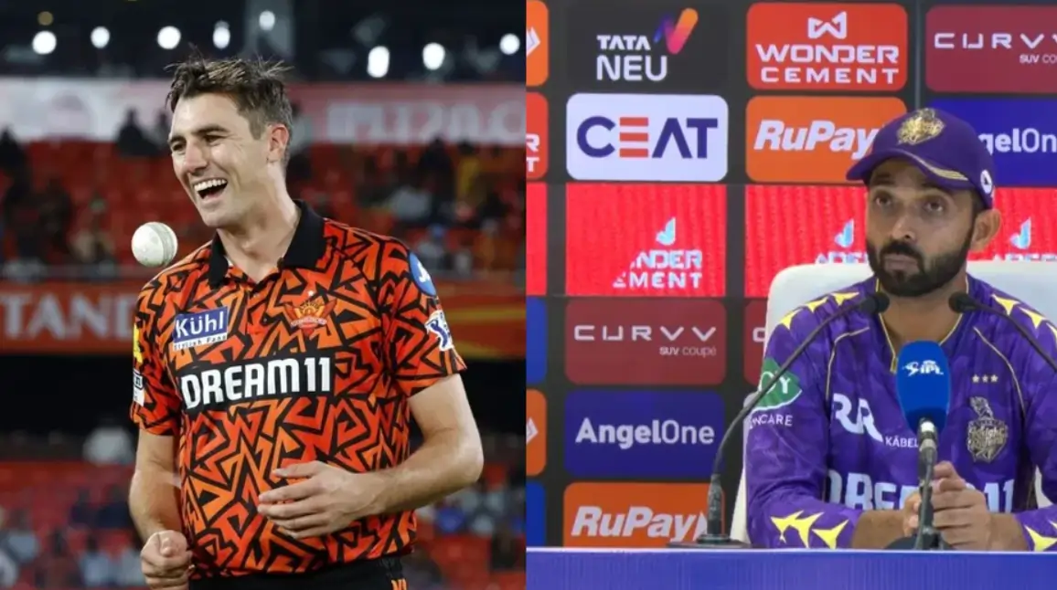 Ajinkya Rahane and Pat Cummins