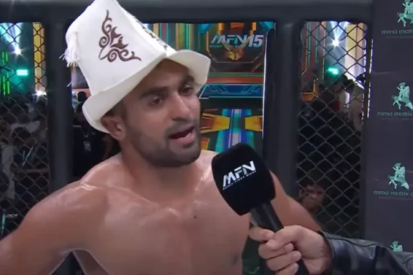 Arshiyan Memon after his fight