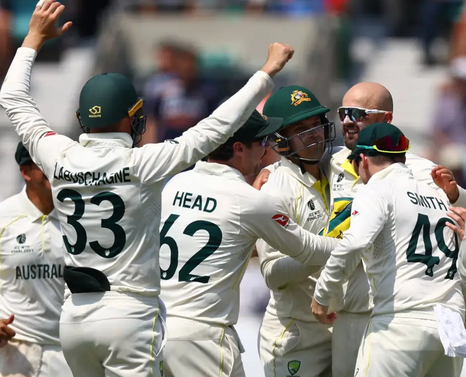 Australia cricket team players during WTC final