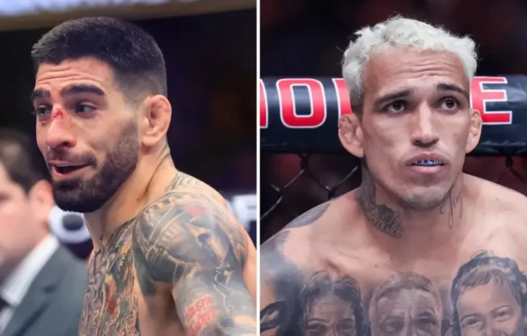 Charles Oliveira and Ilia Topuria