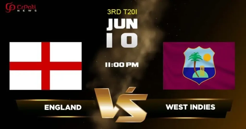 ENG vs WI 3rd T20I Match Prediction
