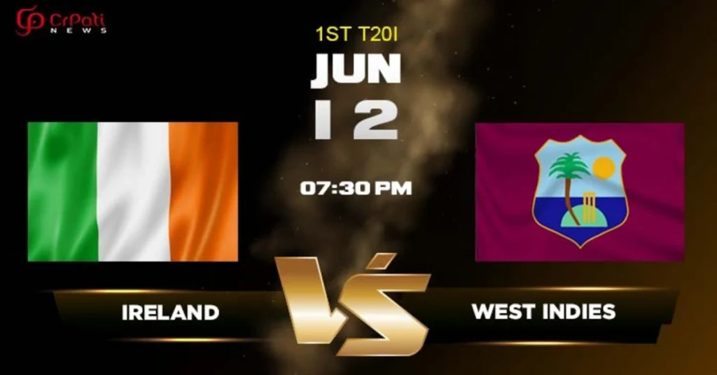 IRE vs WI 1st T20