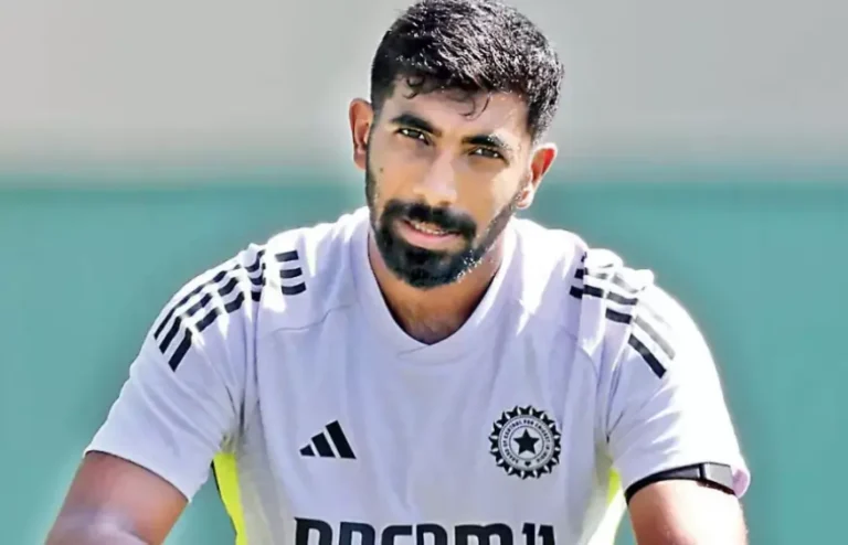 Jasprit Bumrah during bowling practice
