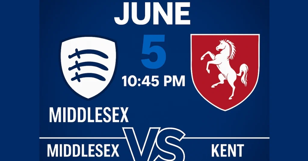 Middlesex vs Kent Dream11