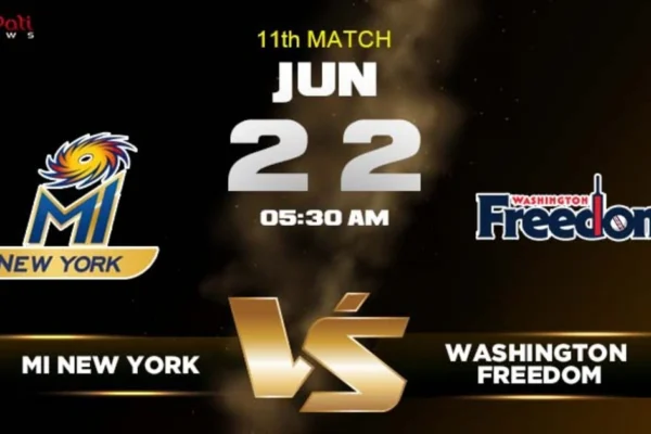 MINY vs WSF Dream11 Prediction 2025 Match Prediction: MI New York vs Washington Freedom MLC Match, Key Players, Pitch Report, Dream 11 Prediction And Playing 11 MINY vs WSF Dream11 Prediction