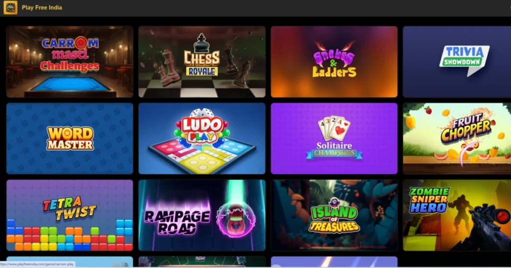 playfree games india 1