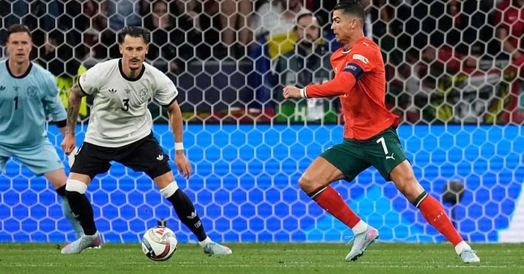 Portugal vs Germany 2-1, Ronaldo