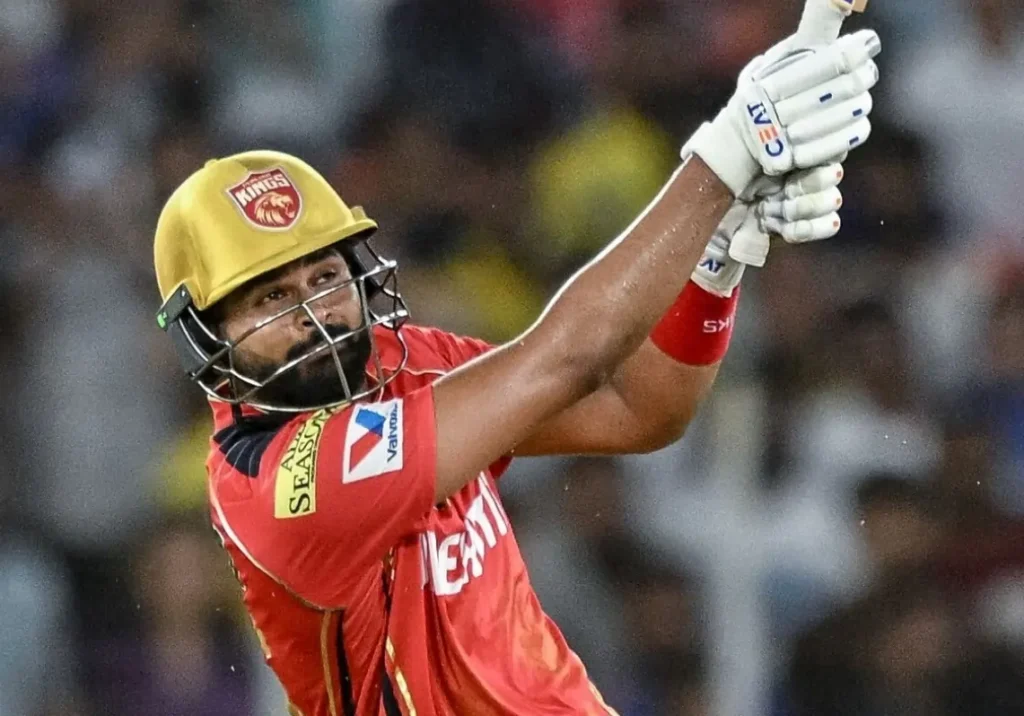 Shreyas Iyer during an IPL match