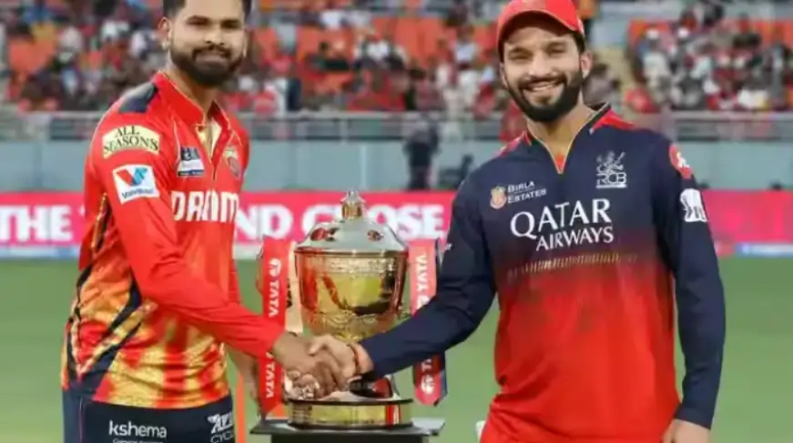 Rajat Patidar and Shreyas Iyer during an IPL match