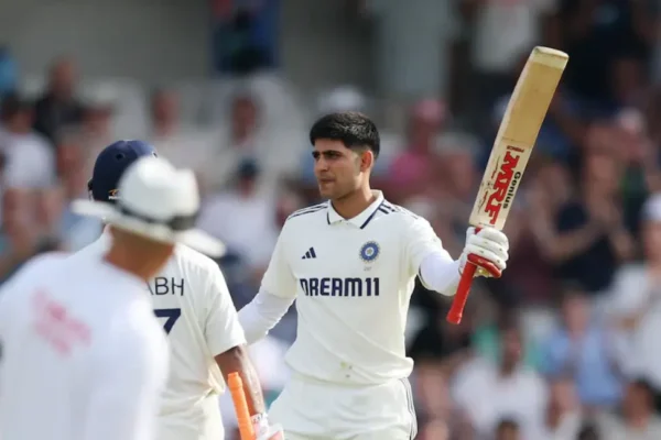 IND vs ENG, 1st Test, Day 1: Shubman Gill And Yashasvi Jaiswal’s Tons Put India In A Dominant Position Shubman Gill after scoring his century