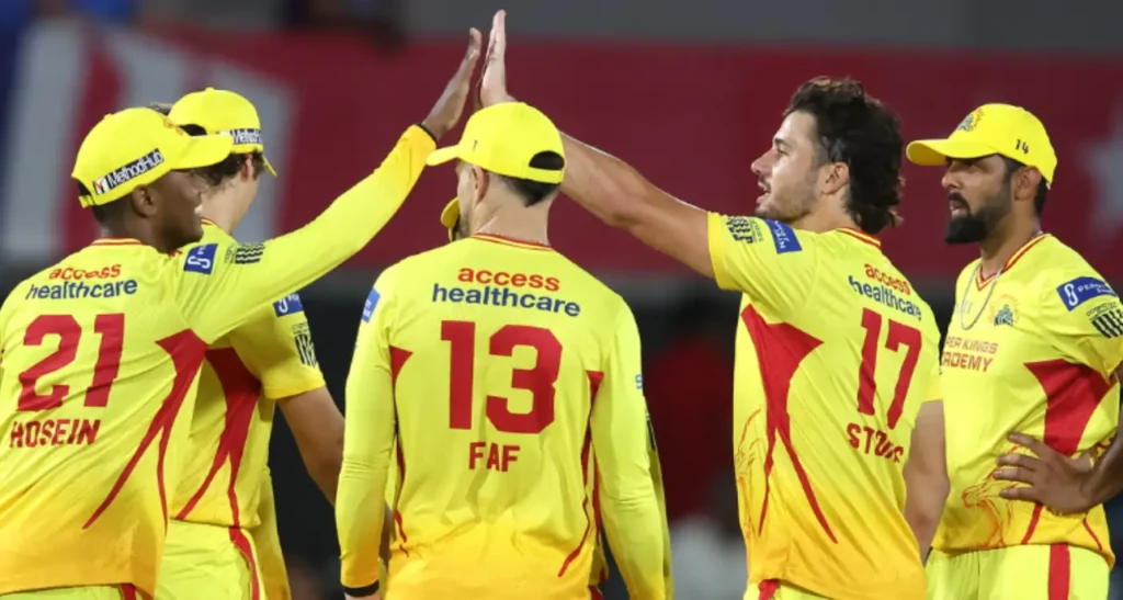 Texas Super Kings player during a MLC match