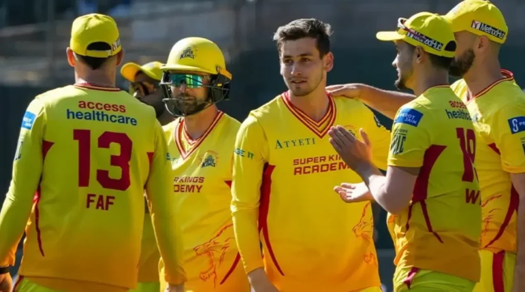 Texas Super Kings players during a match