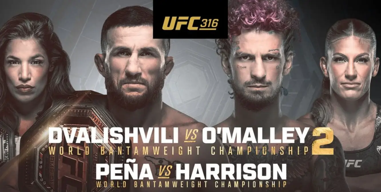 Merab Dvalishvili vs Sean O'Malley at UFC 316