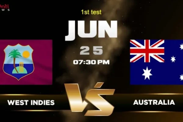 WI vs AUS 1st Test Match Prediction 2025: West Indies vs Australia Team Preview, Pitch Report, and Playing 11 WI vs AUS 1st Test Match