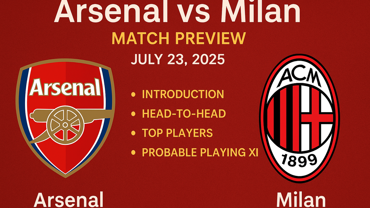 Arsenal vs AC Milan Dream11 Prediction