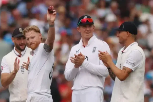 IND vs ENG, 4th Test, Day 2: India Bowled Out For 358, England Scored 225/2 At Stumps Ben Stokes after taking a fifer in a test match