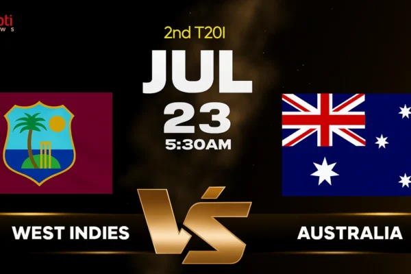 WI vs AUS 2nd T20 Match Prediction 2025: West Indies vs Australia Team Preview, Pitch Report, and Playing 11 WI vs AUS 2nd T20I